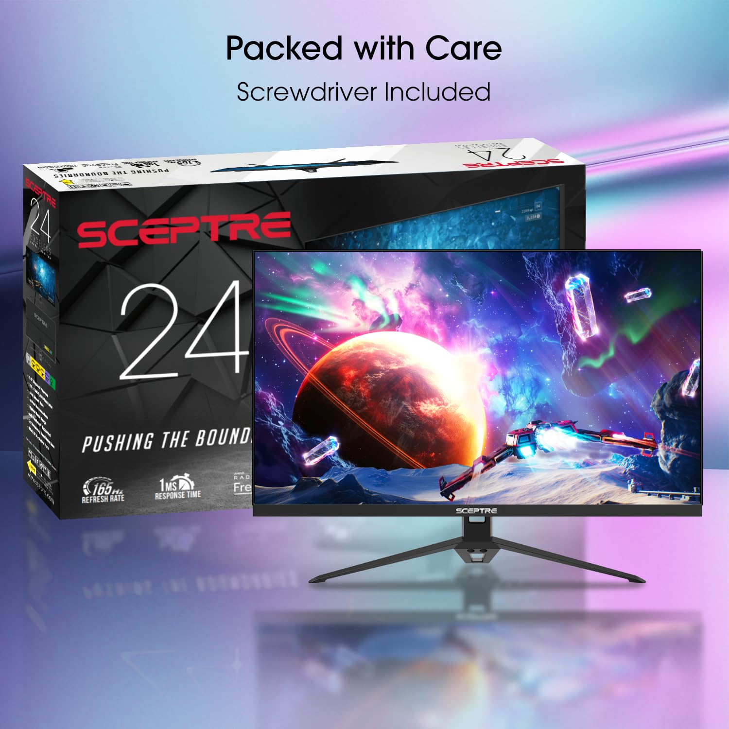 Foto 3 pulgar | Monitor Para Juegos Sceptre Ips 24'' 165hz Full Hd Freesync 2020 - Venta Internacional.