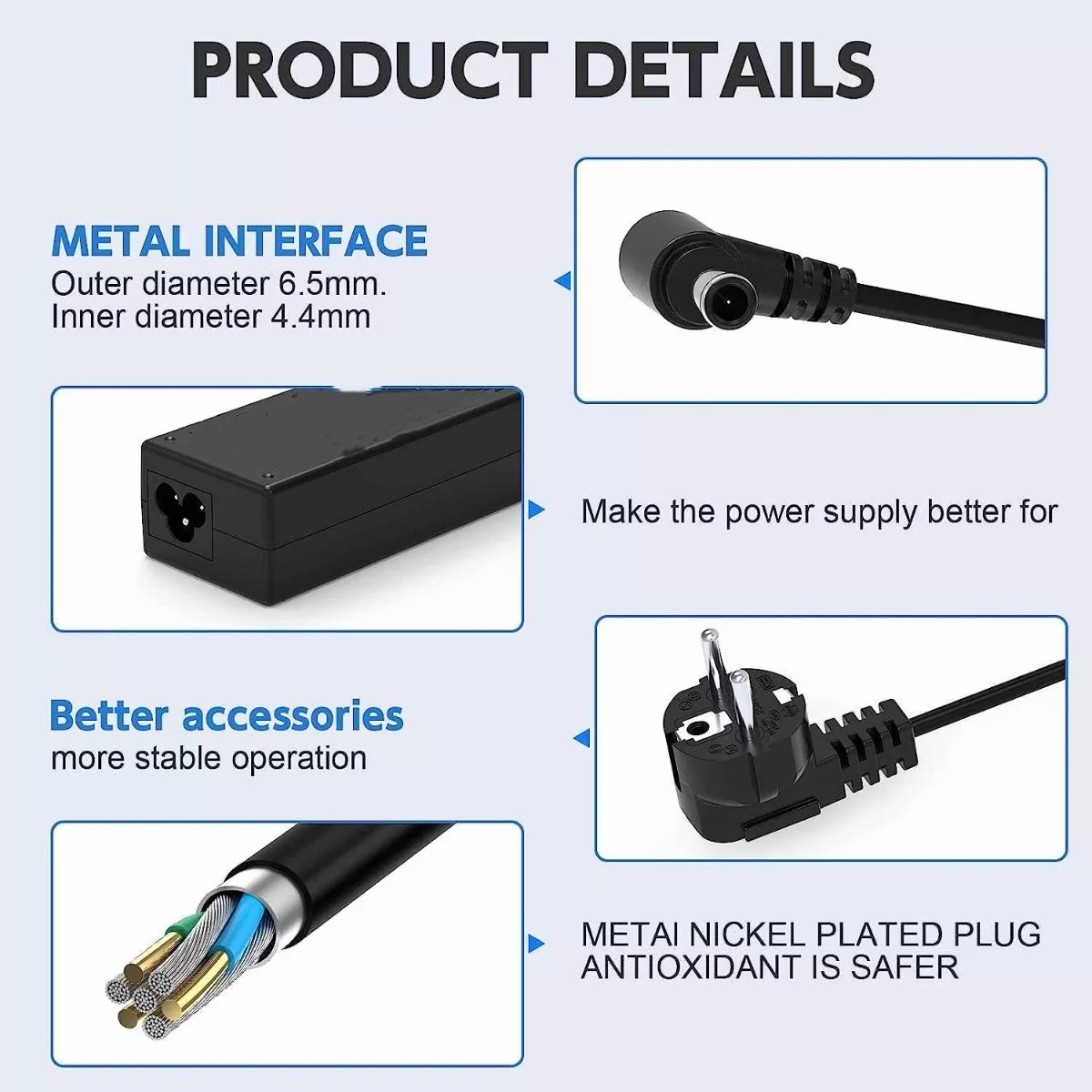 Foto 3 pulgar | Adaptador de Corriente Lg Monitor 19v 2.53a 48w 65x44 Mm Enchufe Ue - Venta Internacional