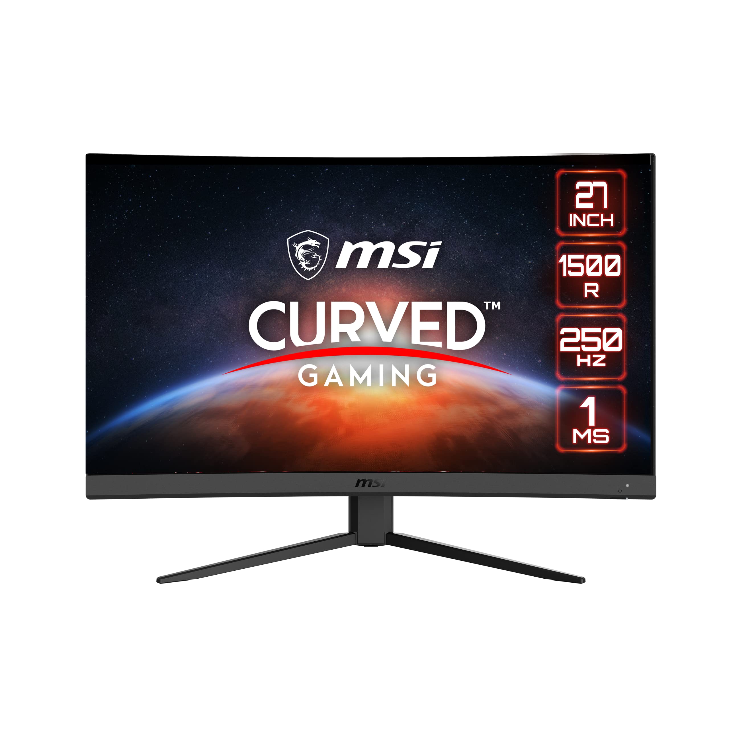 Foto 2 pulgar | Monitor Msi G27c4x 27 Curvo 1920 X 1080 Fhd 1 Ms 250 Hz - Venta Internacional