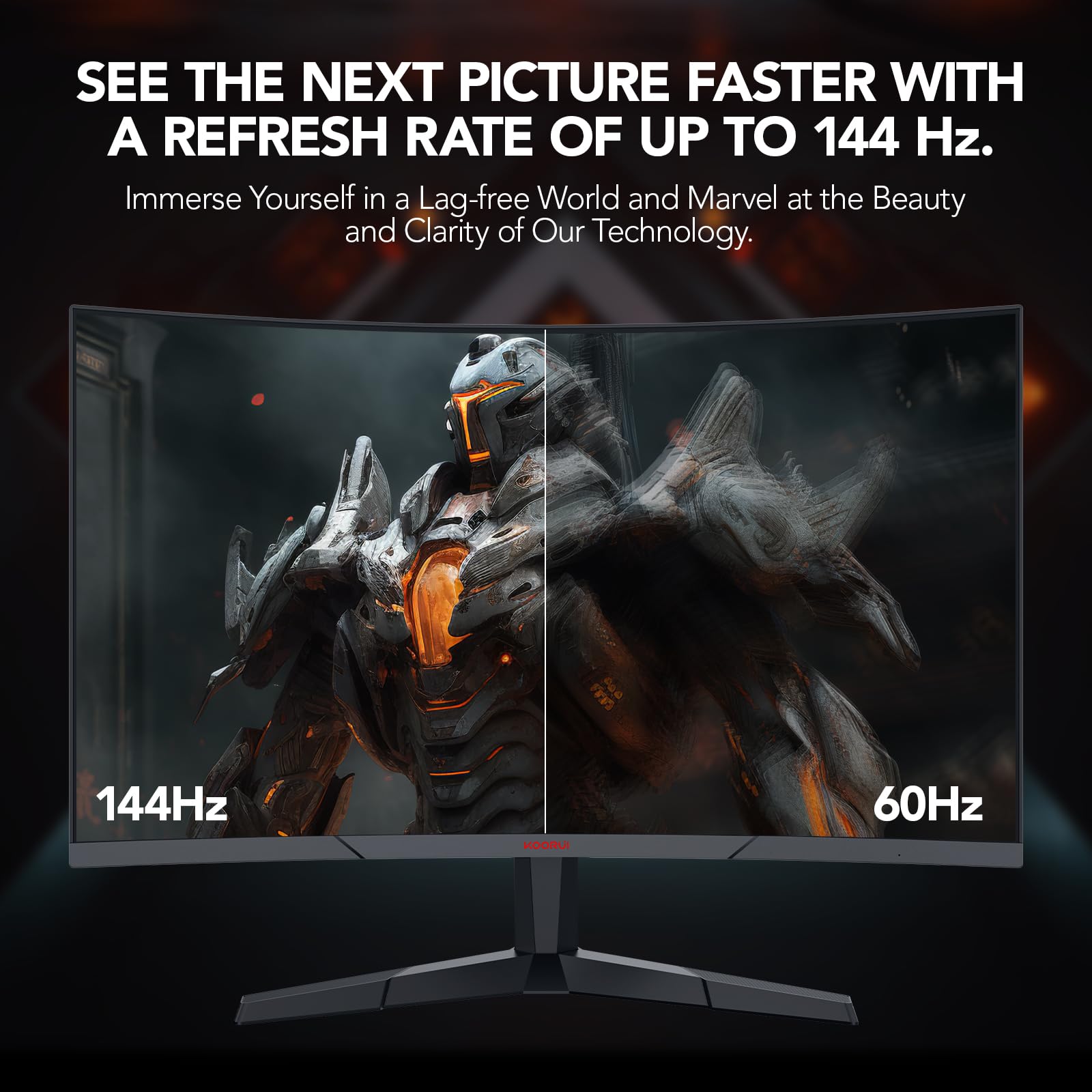 Foto 5 pulgar | Monitor Koorui Qhd 2560p Para Videojuegos De 27" - Venta Internacional