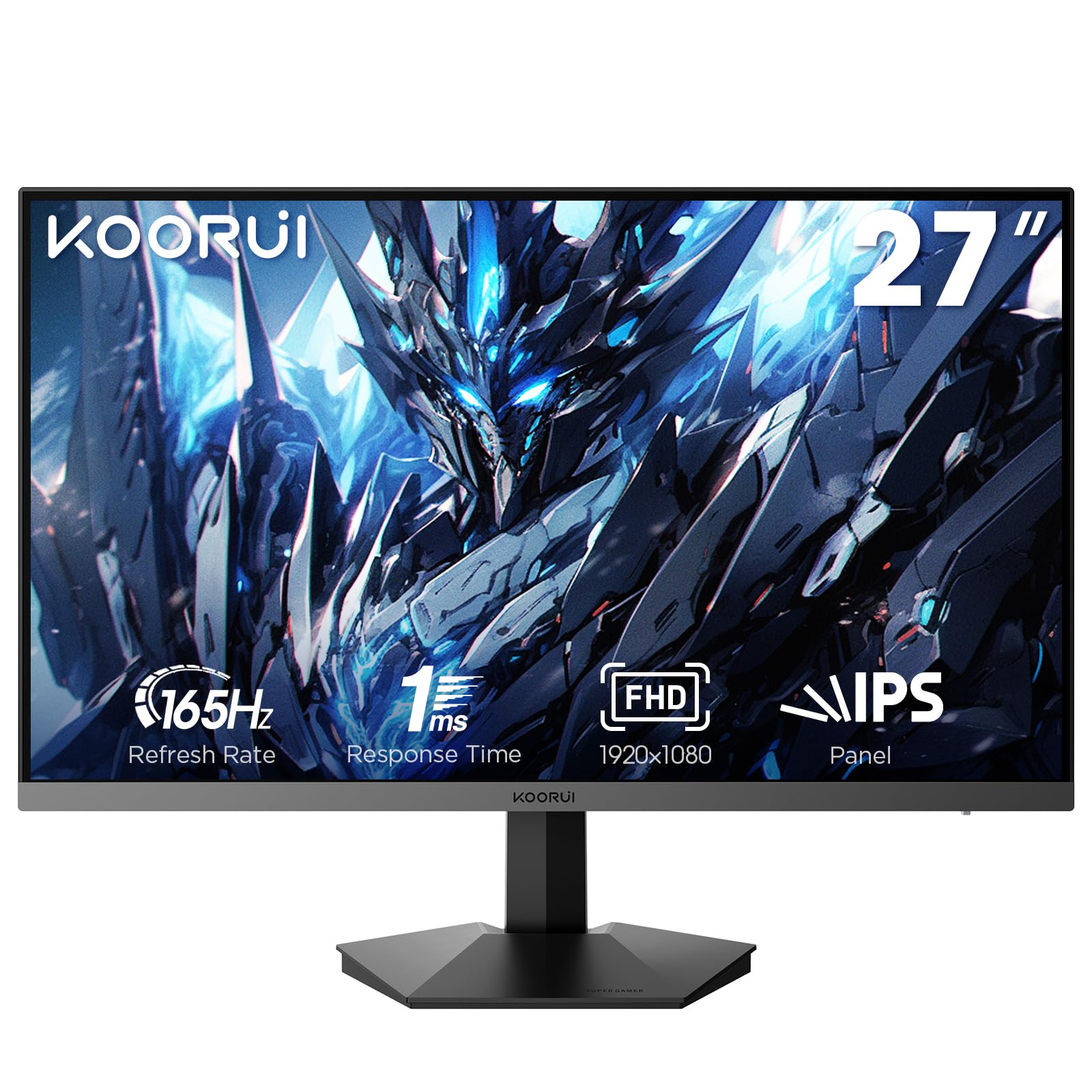 Foto 8 pulgar | Monitor Koorui 27 Pulgadas 165 hz FHD 1920 X 1080 1 ms IPS - Venta Internacional