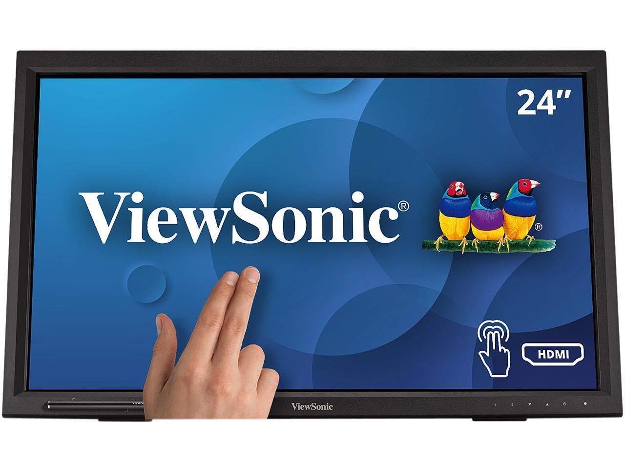 Foto 5 pulgar | Monitor Viewsonic Td2423d Lcd Touch 24'', Full Hd 1080p, Hdmi 1.4, Bocinas Integradas (2 X 4w), Negro