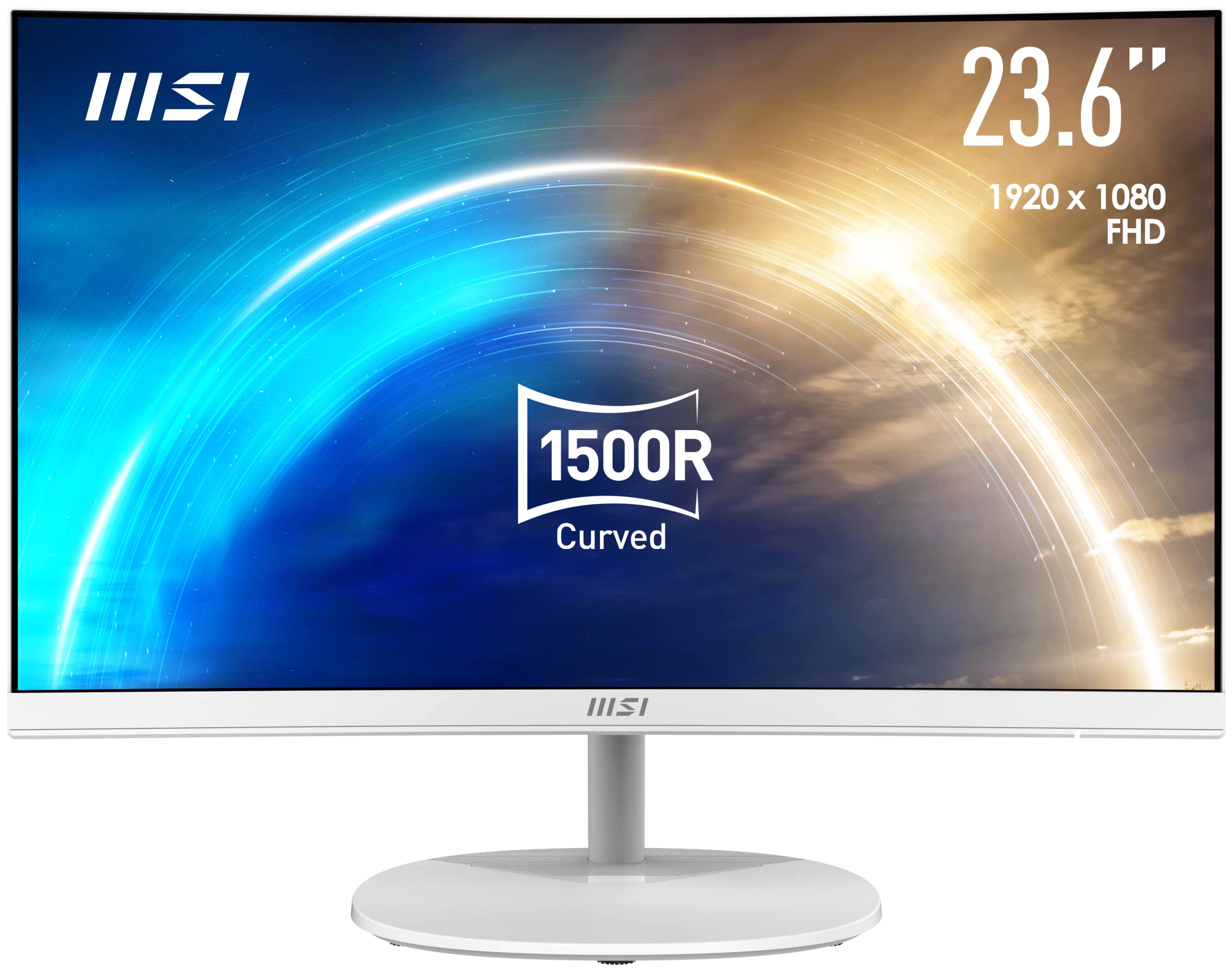 Foto 2 pulgar | Monitor Msi Pro Mp241caw 24 Pulgadas Fhd 75 Hz Curvo Va Blanco - Venta Internacional