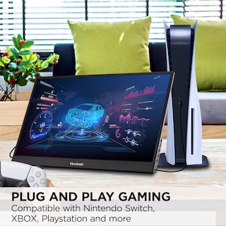 Foto 3 | Monitor Portátil para Juegos Viewsonic Vx1755 17'' 1080p Ips - Venta Internacional