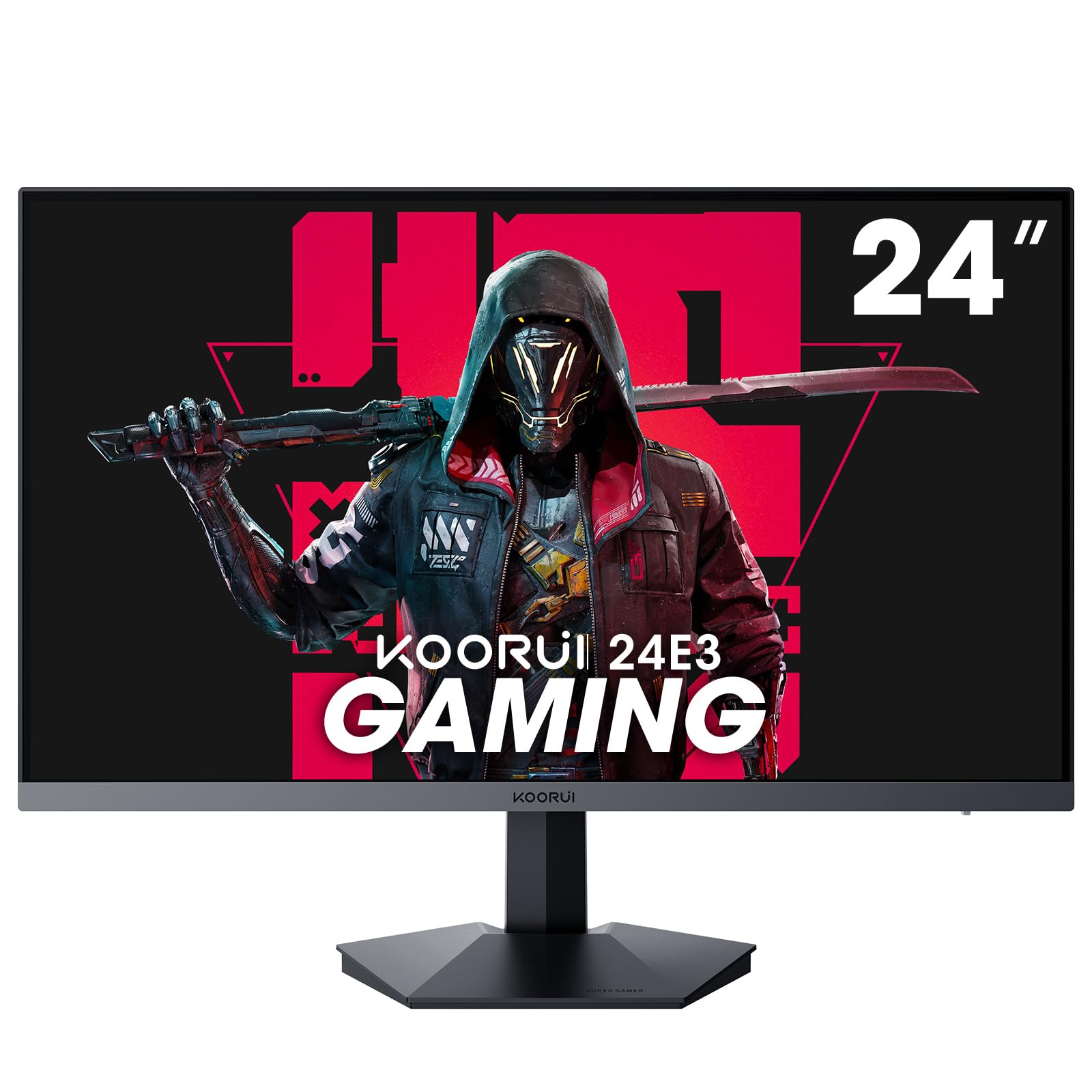 Foto 2 pulgar | Monitor Koorui 24 165 Hz 1080p 1 Ms Ips 99% Srgb Negro - Venta Internacional