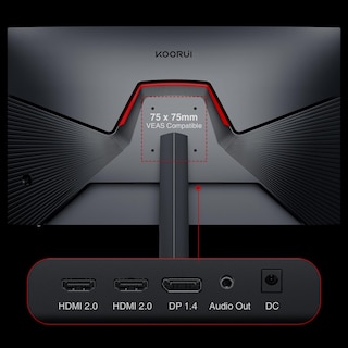 Foto 7 | Monitor Koorui Gaming 27 Pulgadas 240 Hz Fhd 1920 X 1080 1 Ms - Venta Internacional