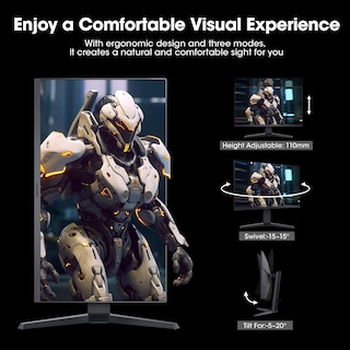 Foto 5 | Monitor para Videojuegos KOORUI 27E3QK 27'' WQHD (2560 x 1440) 240 Hz 1 ms - Venta Internacional