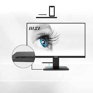 Foto 6 | Monitor Msi Pro Mp2412 24 Pulgadas 1920 X 1080 Fhd 100 Hz Freesync - Venta Internacional