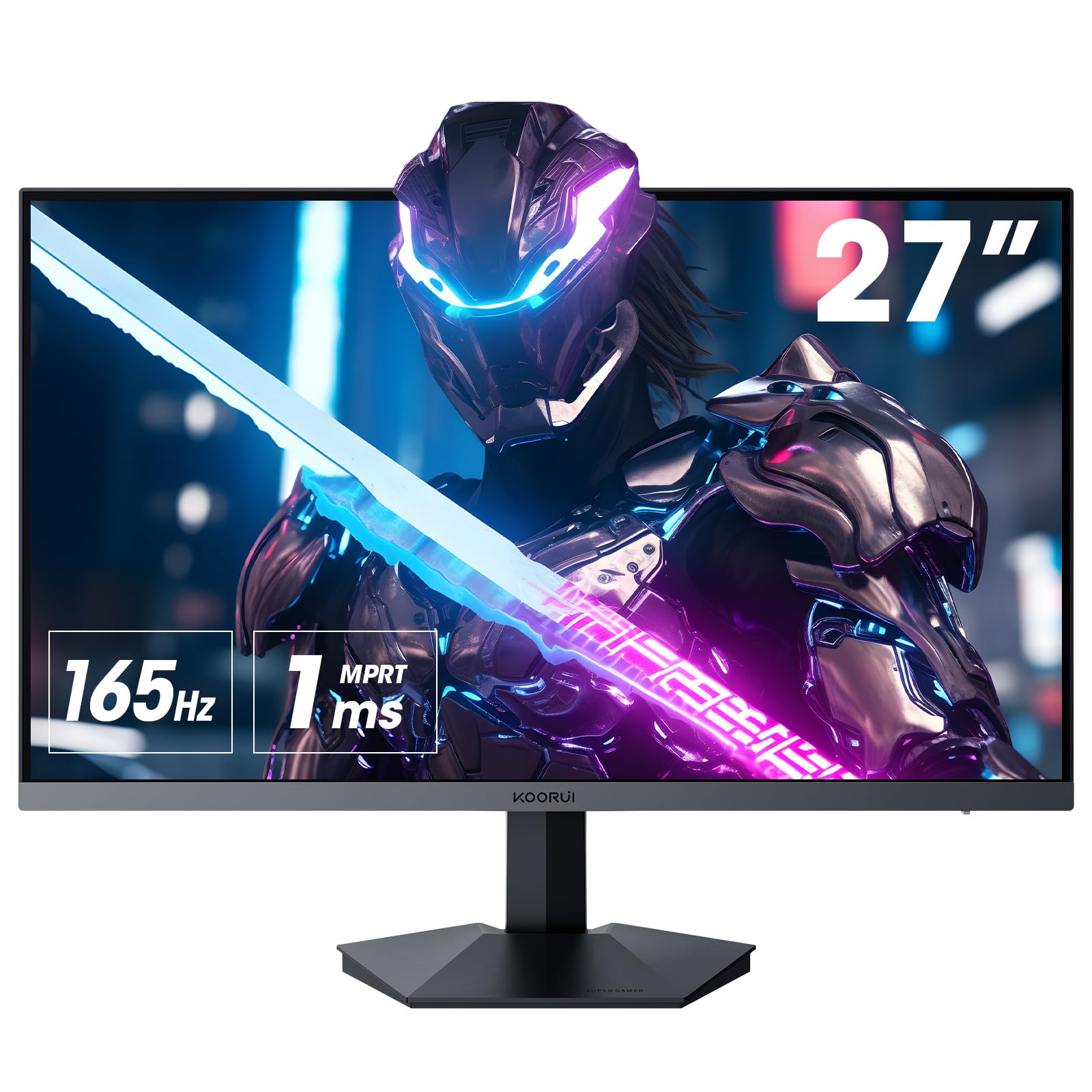 Foto 2 pulgar | Monitor Koorui FHD 27'' 1080p 165 Hz 1 Ms - Venta Internacional