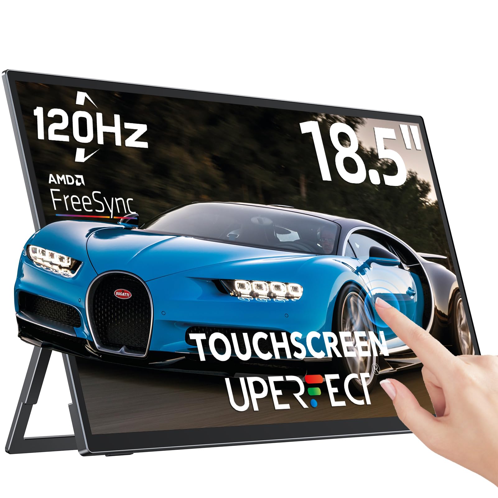 Monitor Uperfect Con Pantalla Táctil De 18,5" 120 Hz- Venta Internacional