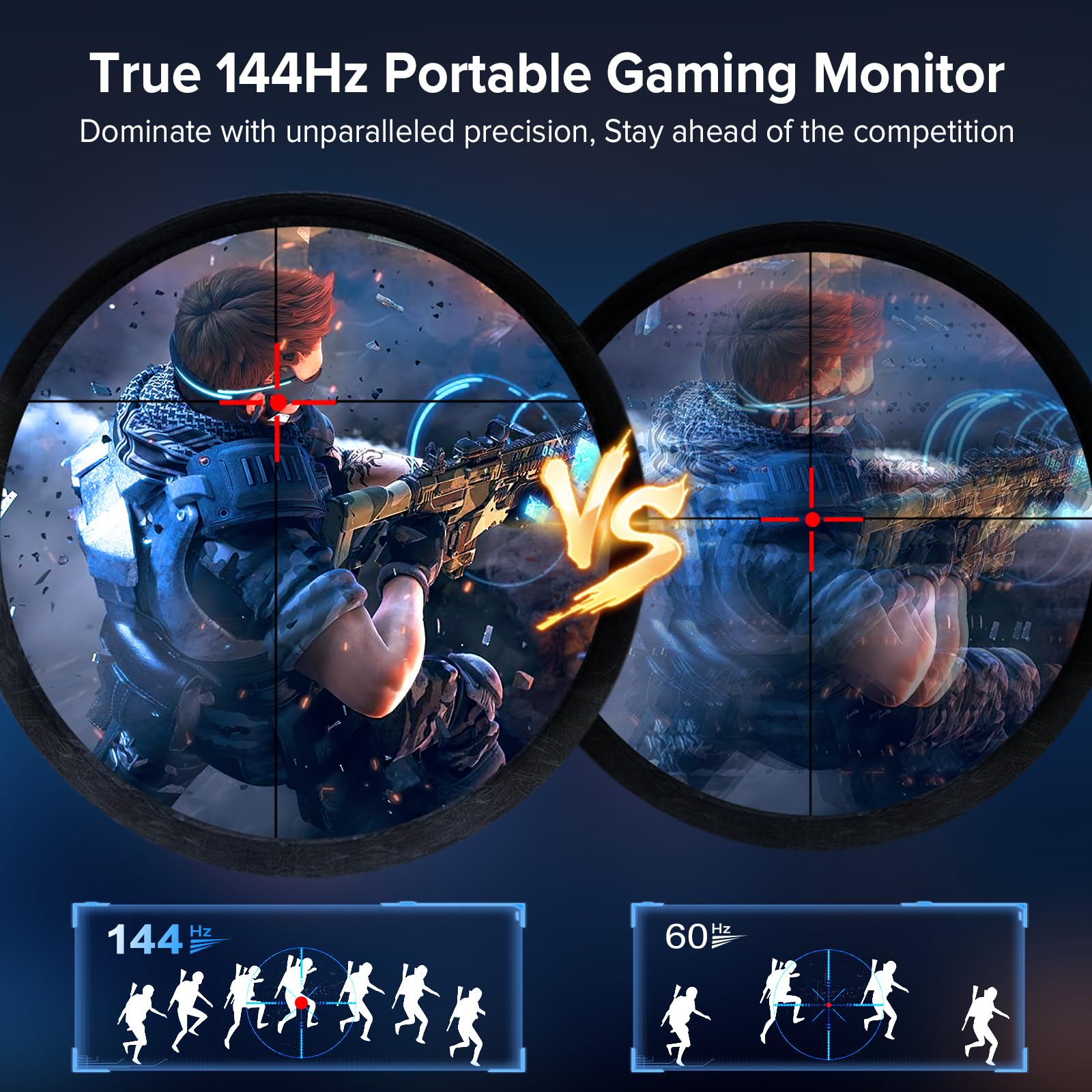 Foto 3 pulgar | Monitor Portátil Uperfect 2k 144hz de 17,3'' - Venta Internacional