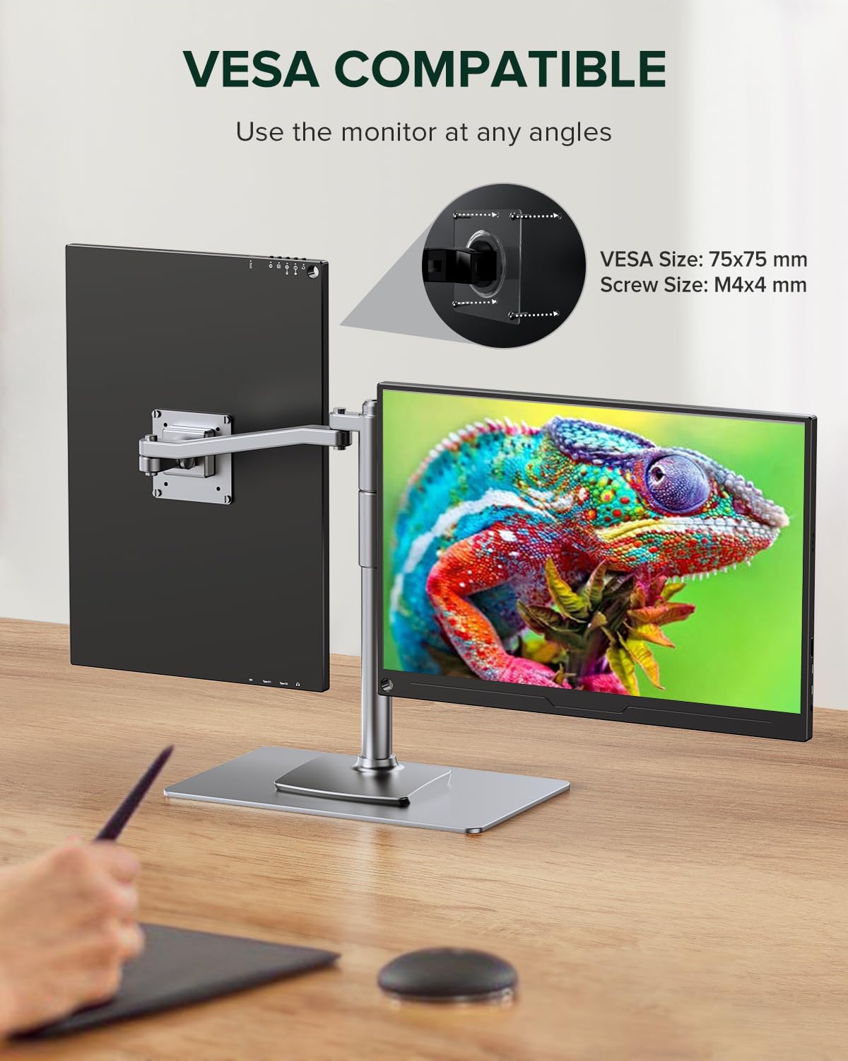 Foto 7 pulgar | Monitor Portátil Uperfect 2.5k de 16 " Qhd Hdr Freesync - Venta Internacional
