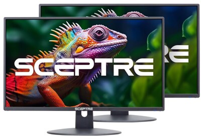 Foto 1 | Monitor Fhd De 24 Pulgadas, 100 Hz, Paquete De 2 Unidades, Hdmi Vga 99% Srgb, Negro - Venta Internacional.