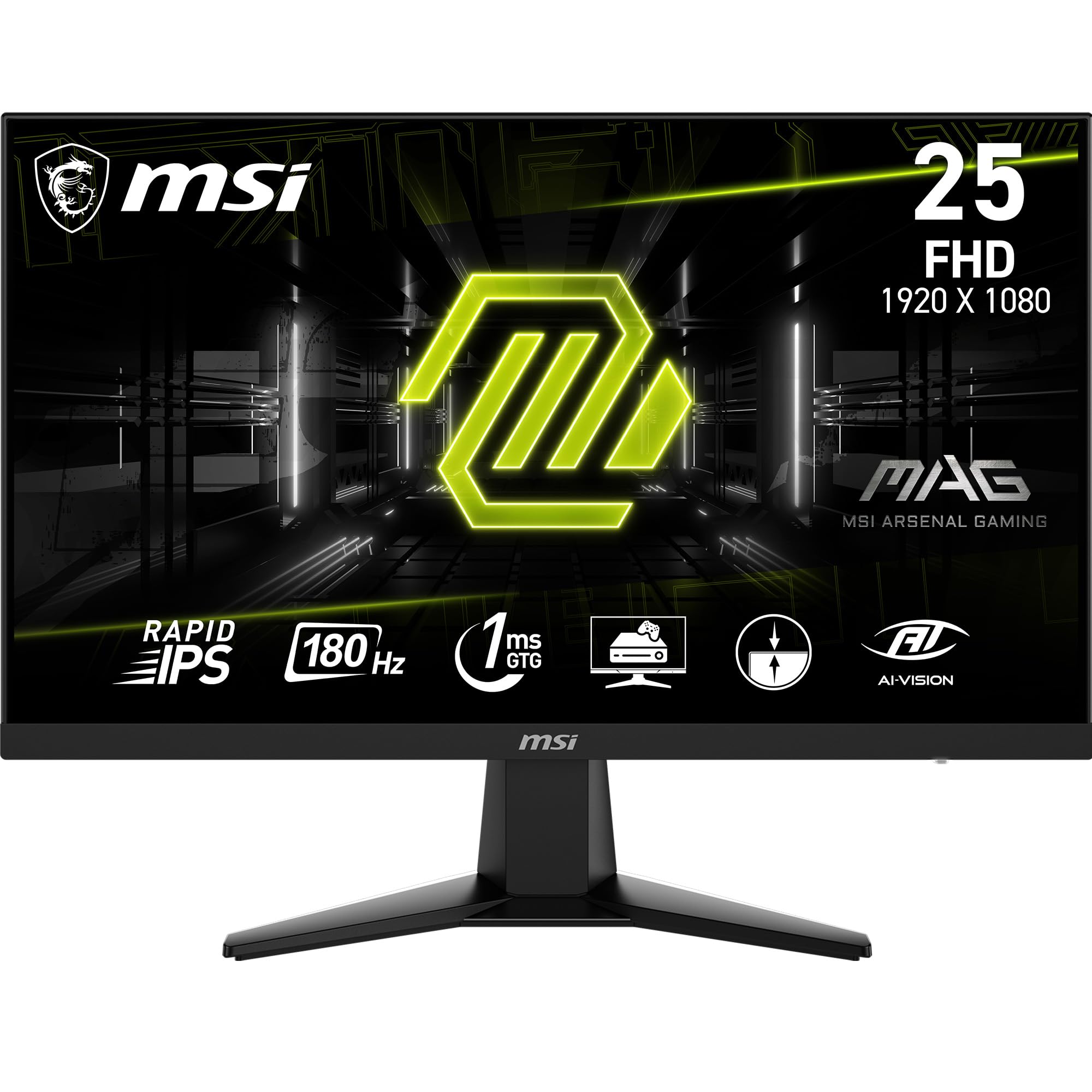 Foto 2 pulgar | Monitor De Ordenador Msi G256f 25 Pulgadas 1920 X 1080 Fhd 180 Hz - Venta Internacional.