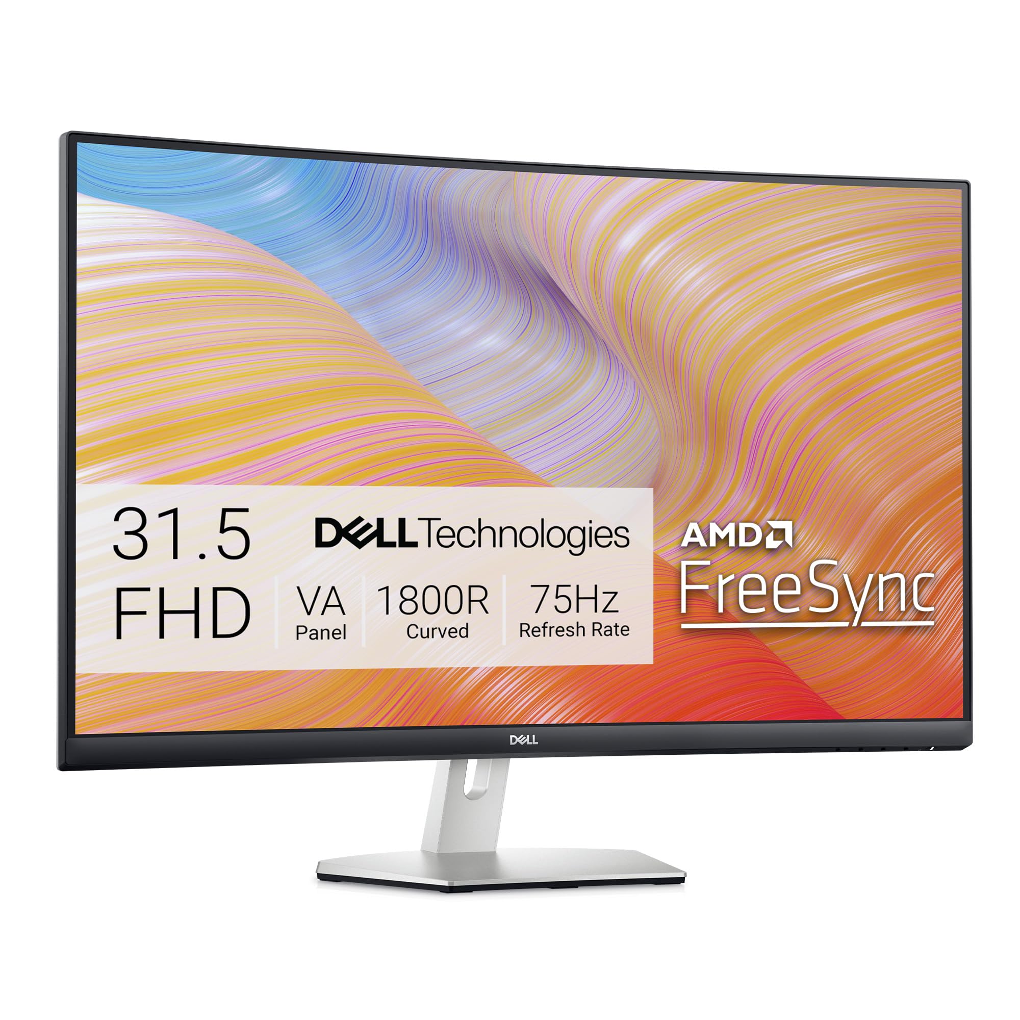 Foto 2 pulgar | Monitor Dell S3222hn Curvo De 31,5 Pulgadas, Fhd, 75 Hz, Hdmi, Amd Freesync - Venta Internacional.