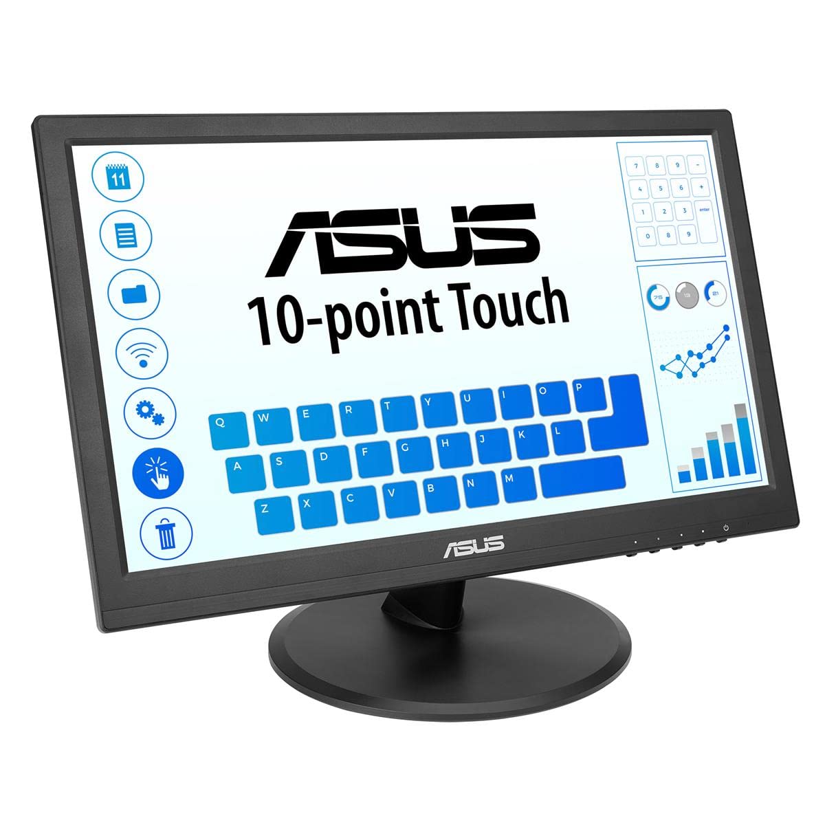 Foto 2 | Monitor Asus Vt168hr De 15,6 Pulgadas, Full Hd, 1366 X 768, Hdmi, Retroiluminado Por Led - Venta Internacional.