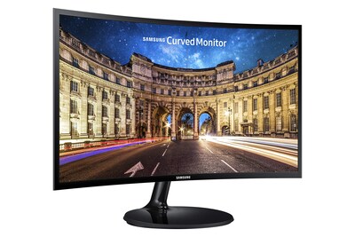 Foto 2 | Monitor Samsung Lc24f390fhnxza Led Curvo Fhd 1080p 24 Pulgadas - Venta Internacional