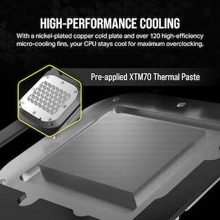 Foto 4 | Bloque de Agua para Cpu Corsair Xc7 Rgb Elite Lcd 480 x 480 Ips Blanco - Venta Internacional