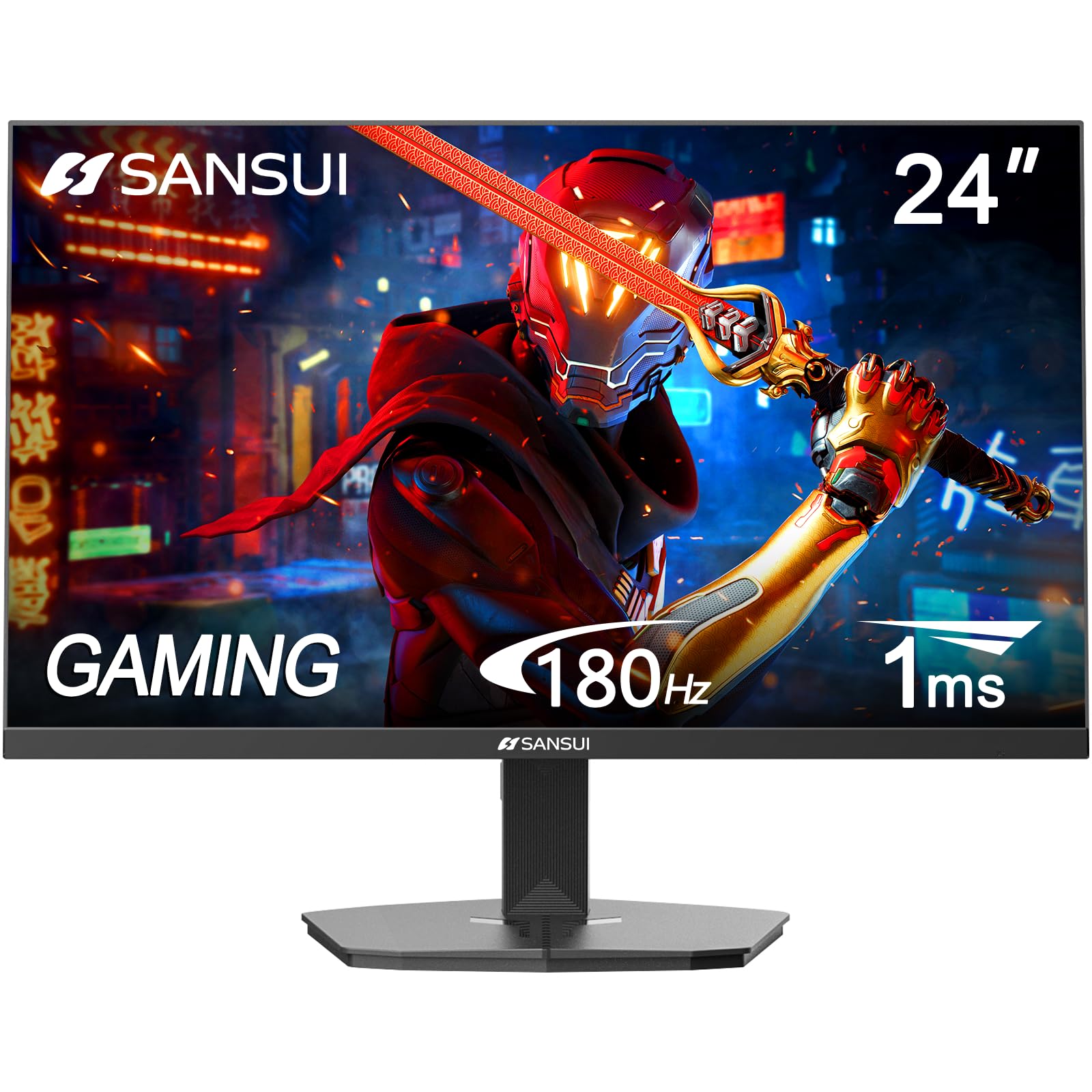 Foto 2 pulgar | Monitor Para Juegos Sansui Panel Ips De 24 Pulgadas, 180 Hz, 1 Ms, 110% Srgb - Venta Internacional.