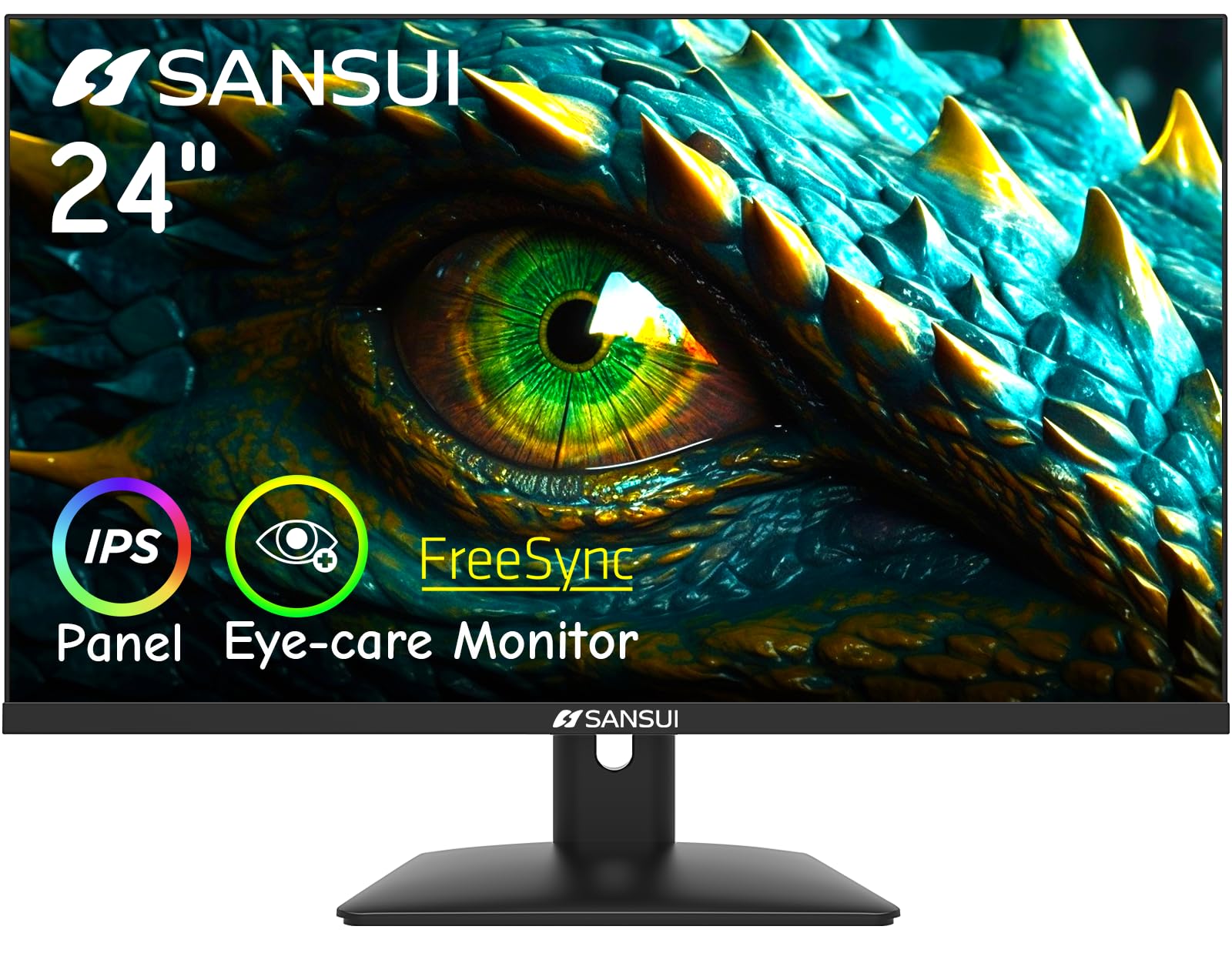 Foto 2 pulgar | Monitor De Ordenador Sansui Es-24x5al 24 Pulgadas Ips 1080p Hdmi Vga - Venta Internacional.