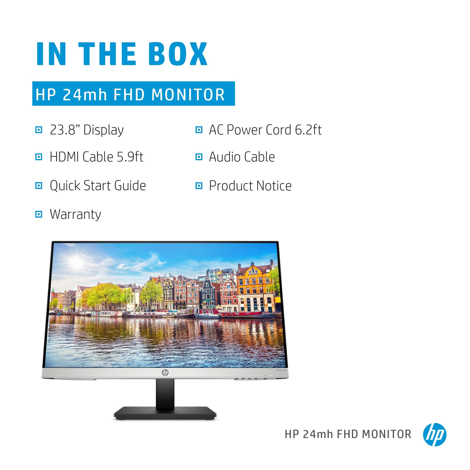 Foto 5 | Monitor Hp 24mh Fhd 23.8'' Ips con Altavoces y Vesa - Venta Internacional