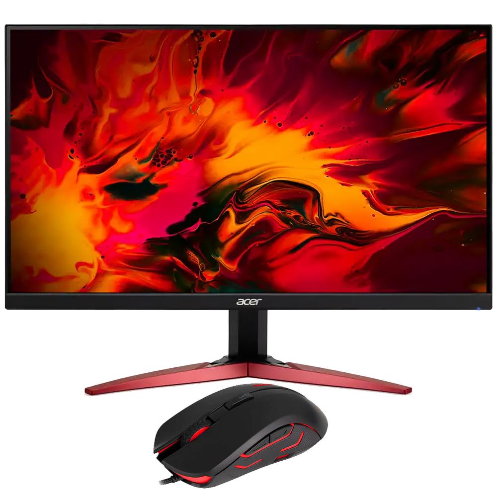 Monitor Gamer 27 Acer Nitro Kg271 M3 1ms 180hz Full Hd Ips Led Hdmi + Mouse 5 Botones