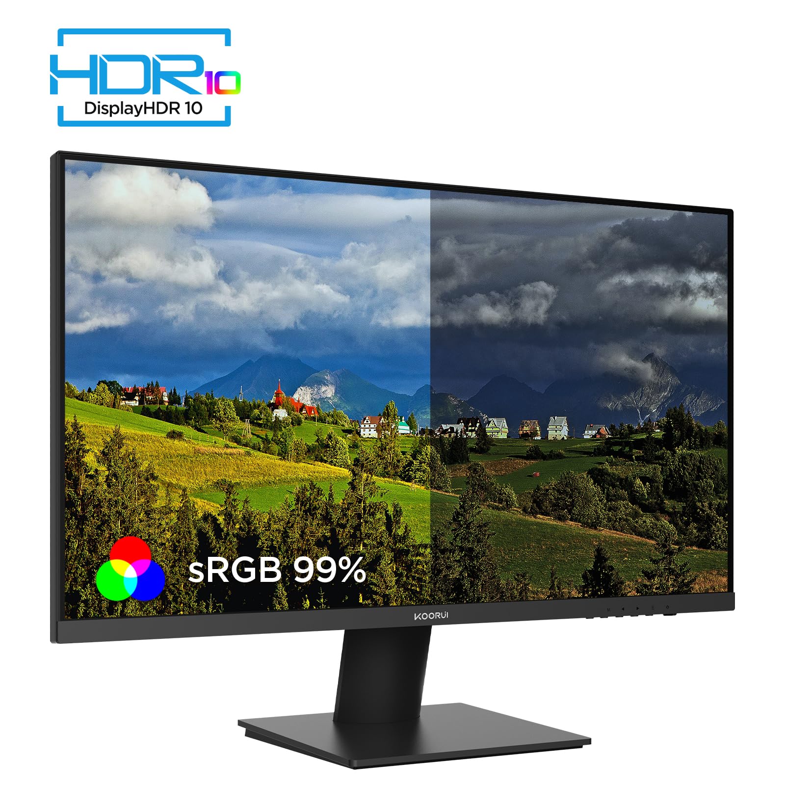 Foto 4 pulgar | Monitor Koorui 4k Uhd (3840 X 2160) Ips 60 Hz Hdr10 De 27 Pulgadas - Venta Internacional.