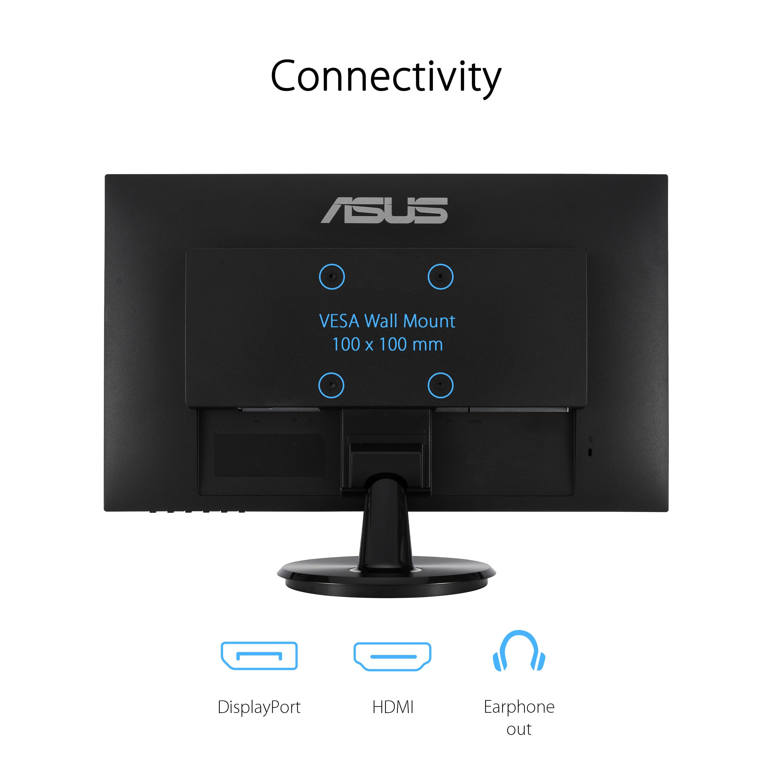 Foto 7 pulgar | Monitor Asus Va24dqf 24 Pulgadas Full Hd 1080p 100 Hz 1 Ms - Venta Internacional.