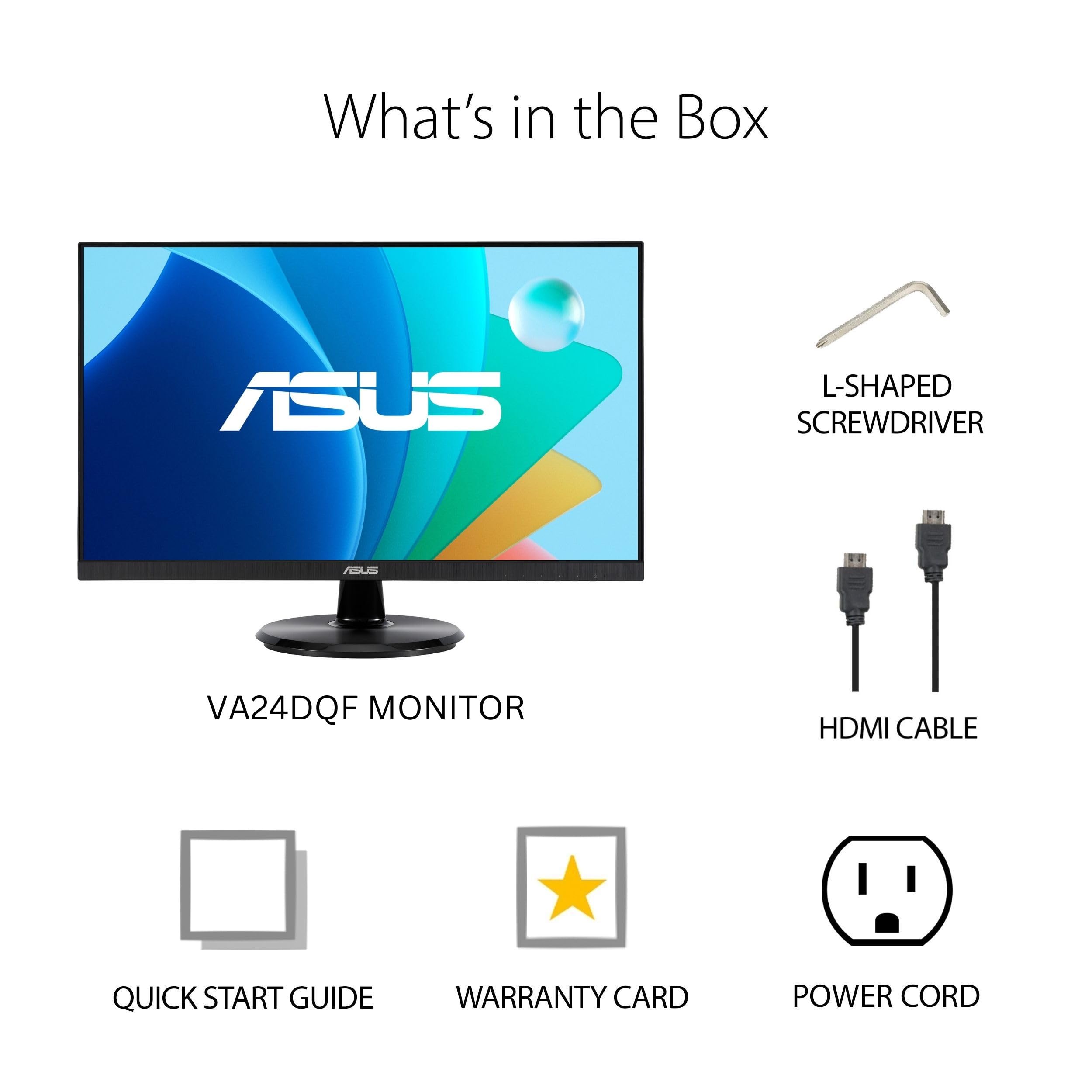 Foto 8 pulgar | Monitor Asus Va24dqf 24 Pulgadas Full Hd 1080p 100 Hz 1 Ms - Venta Internacional.