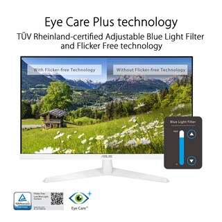 Foto 4 | Monitor Asus Vy279he-w 27'' 1080p 75hz Ips Blanco - Venta Internacional.