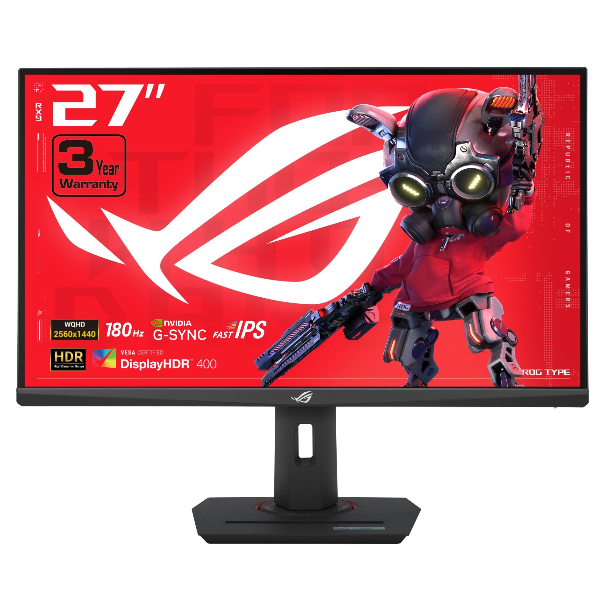 Monitor Asus Rog Strix Xg27acs 27 Pulgadas Qhd (2560 X 1440) 180 Hz - Venta Internacional.