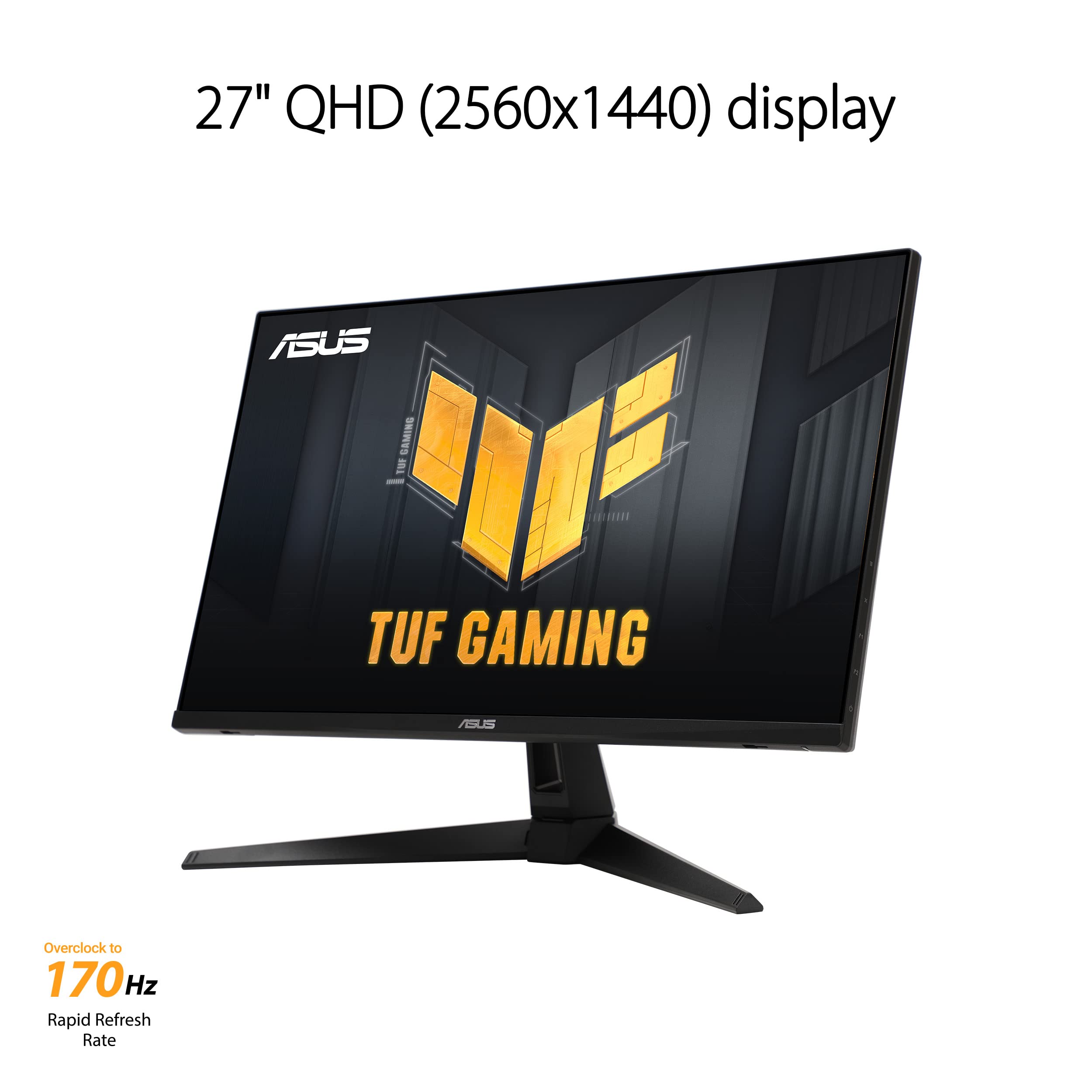 Foto 2 | Monitor Asus Tuf Gaming Vg27aqa1a Qhd De 27 Pulgadas (2560 X 1440) De 170 Hz - Venta Internacional.