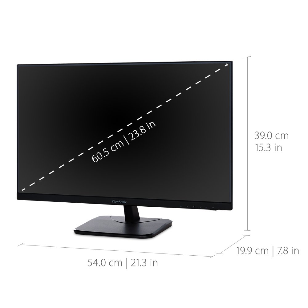 Foto 4 pulgar | Monitor Viewsonic Va2456-mhd, 24 Pulgadas, Ips, 1080p, 100 Hz, Freesync - Venta Internacional.