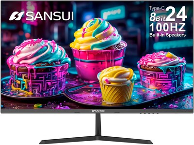 Foto 1 | Monitor Sansui Es-24f2c Usb Tipo C, 24 Pulgadas, 100 Hz, Fhd - Venta Internacional.