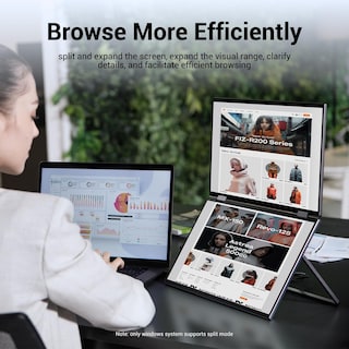 Foto 5 | Extensor De Pantalla Para Portátil Innoview De 15.6 Pulgadas Y 1080p Con Triple Monitor - Venta Internacional.