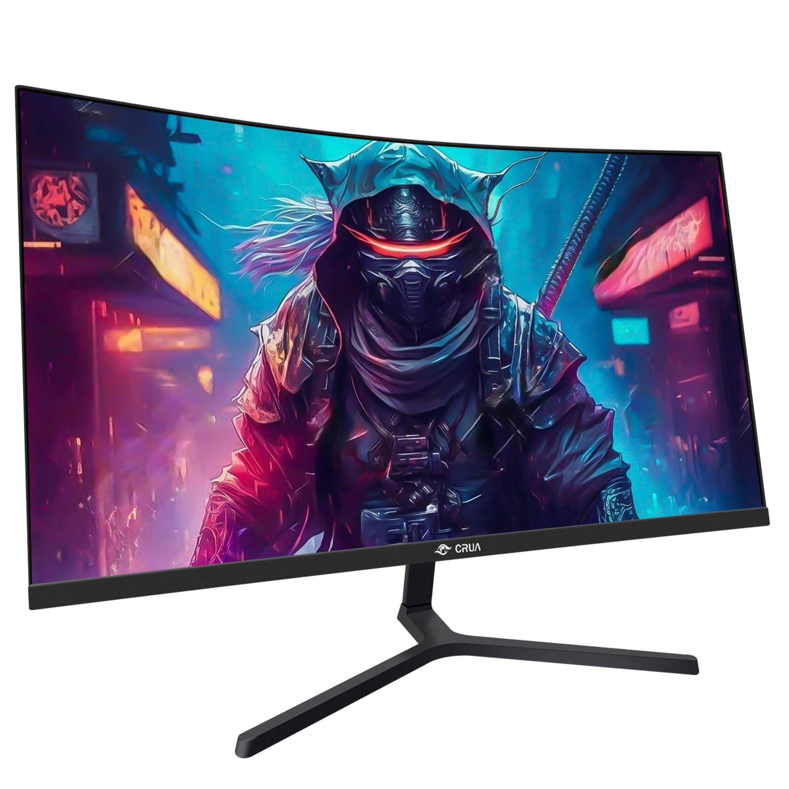 Foto 2 | Monitor Crua Curvo Gaming De 24 Pulgadas, 144 Hz, Fhd 1080p Freesync - Venta Internacional.