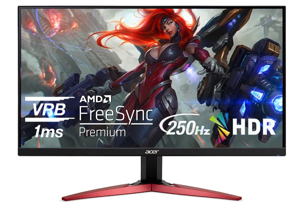 Foto 1 | Monitor Acer Nitro Kg251q Zbiip 24,5 Pulgadas Fhd 1920 X 1080 250 Hz - Venta Internacional.