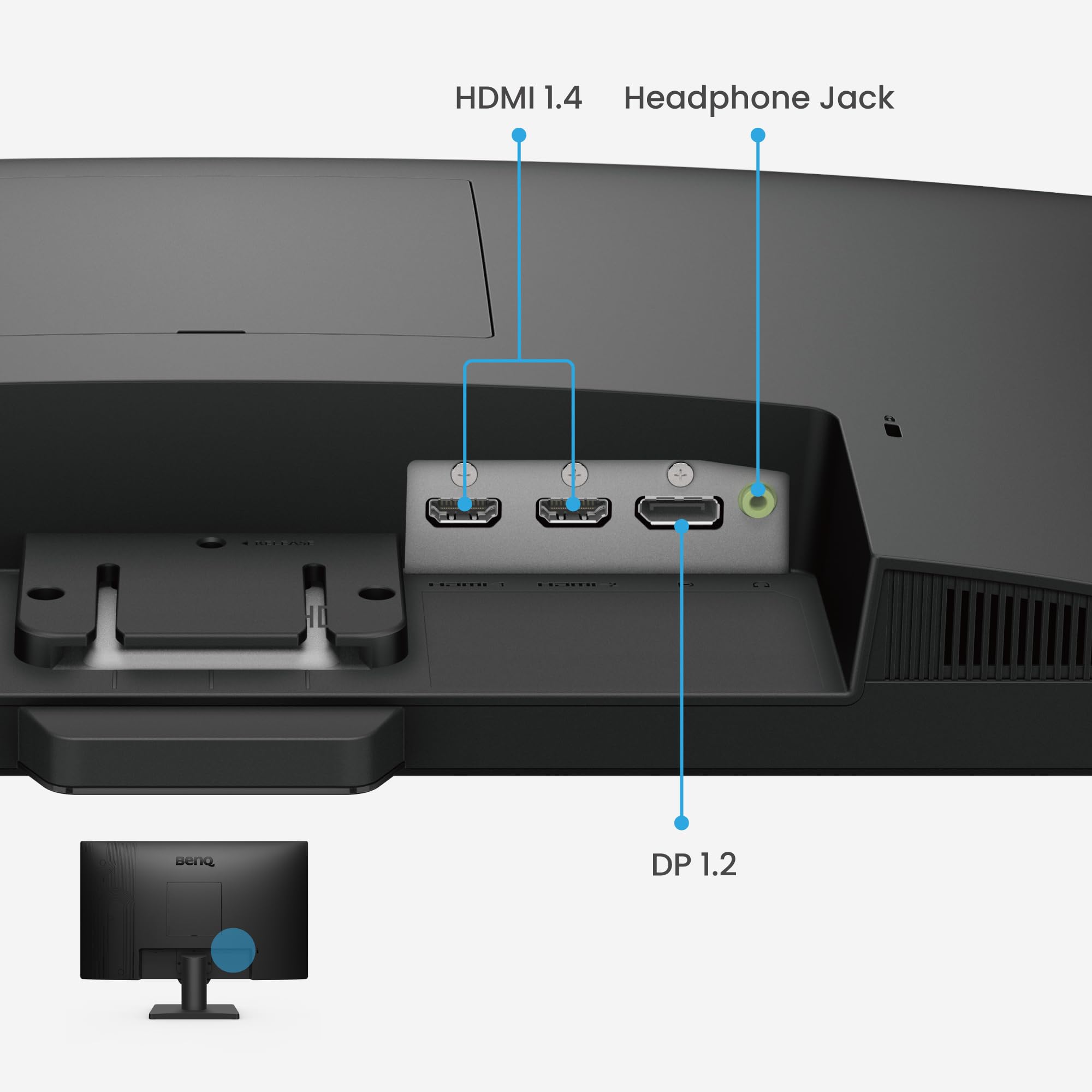 Foto 8 pulgar | Monitor De Ordenador Para Videojuegos Benq Gw2790 27'' Fhd 100 Hz Ips - Venta Internacional.