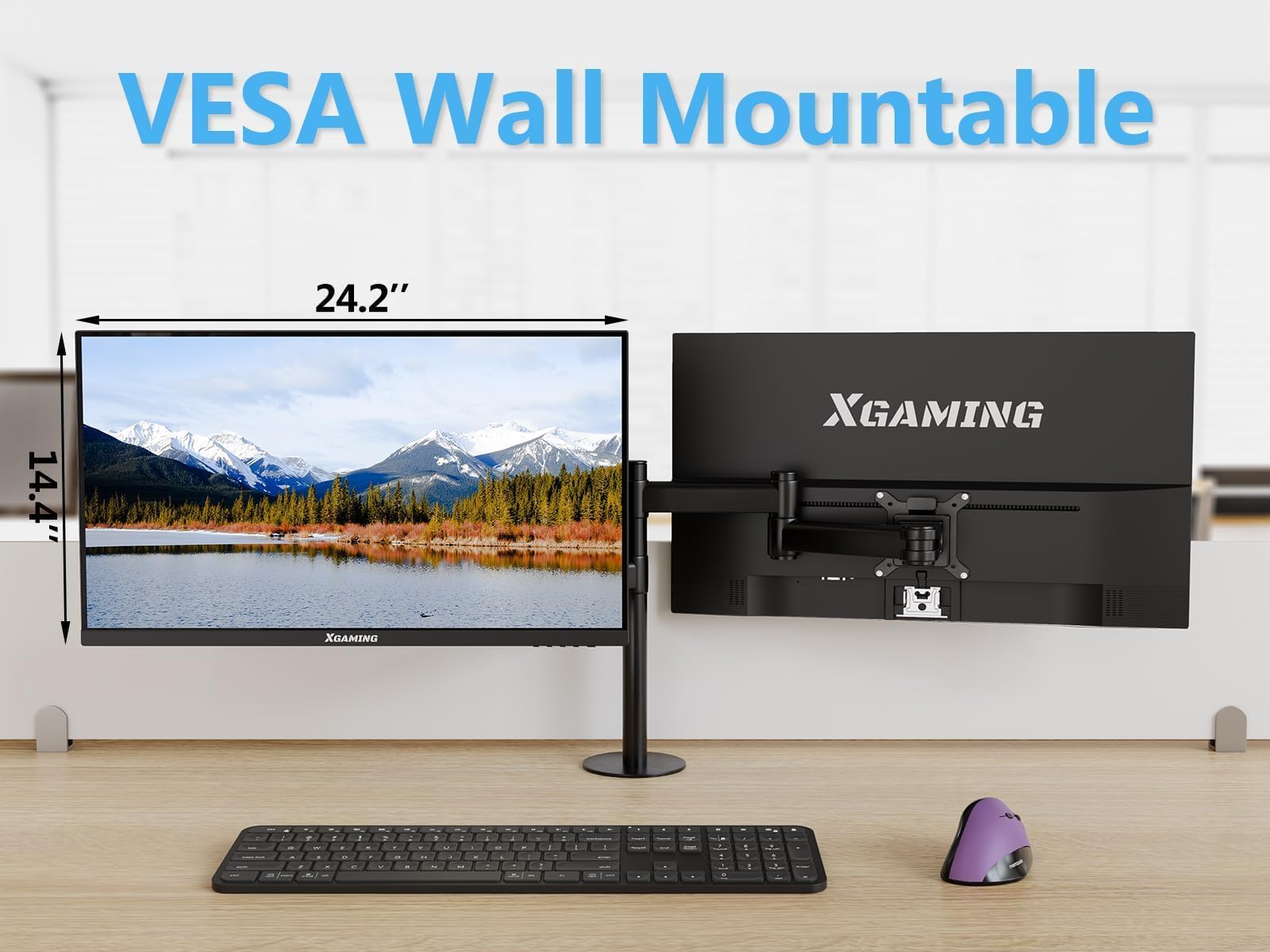 Foto 6 | Monitor Memzuoix, 27 Pulgadas, Fhd, 100 Hz, 1920 X 1080, Hdmi, Vga, Freesync - Venta Internacional.