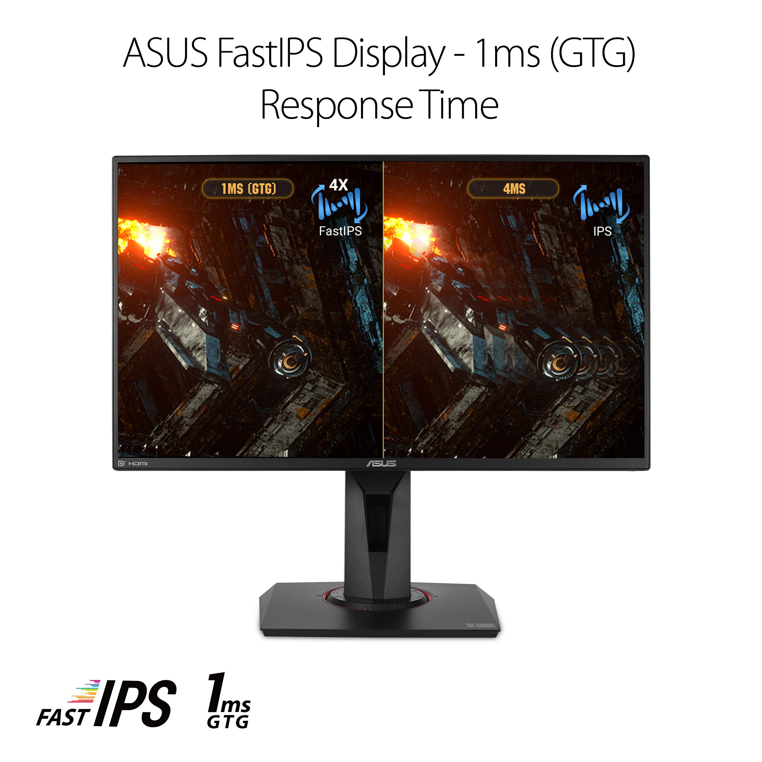 Foto 4 pulgar | Monitor Asus Tuf Gaming Vg259qm De 24,5 Pulgadas Y 1080p Full Hd - Venta Internacional.