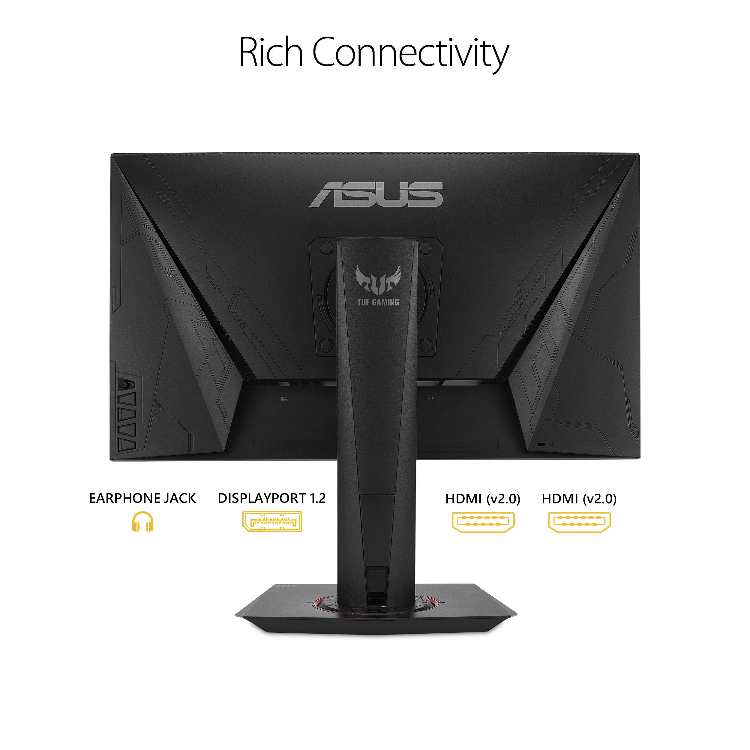 Foto 7 pulgar | Monitor Asus Tuf Gaming Vg259qm De 24,5 Pulgadas Y 1080p Full Hd - Venta Internacional.