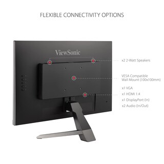 Foto 5 | Monitor Para Videojuegos Viewsonic Vx2467-mhd De 24 Pulgadas, 1080p, 100 Hz, 1 Ms - Venta Internacional.