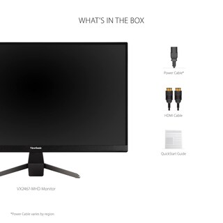 Foto 6 | Monitor Para Videojuegos Viewsonic Vx2467-mhd De 24 Pulgadas, 1080p, 100 Hz, 1 Ms - Venta Internacional.