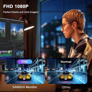 Foto 3 | Monitor Sansui Ips 100 Hz Fhd Hdr Usb-c De 27 Pulgadas Con Altavoz - Venta Internacional.