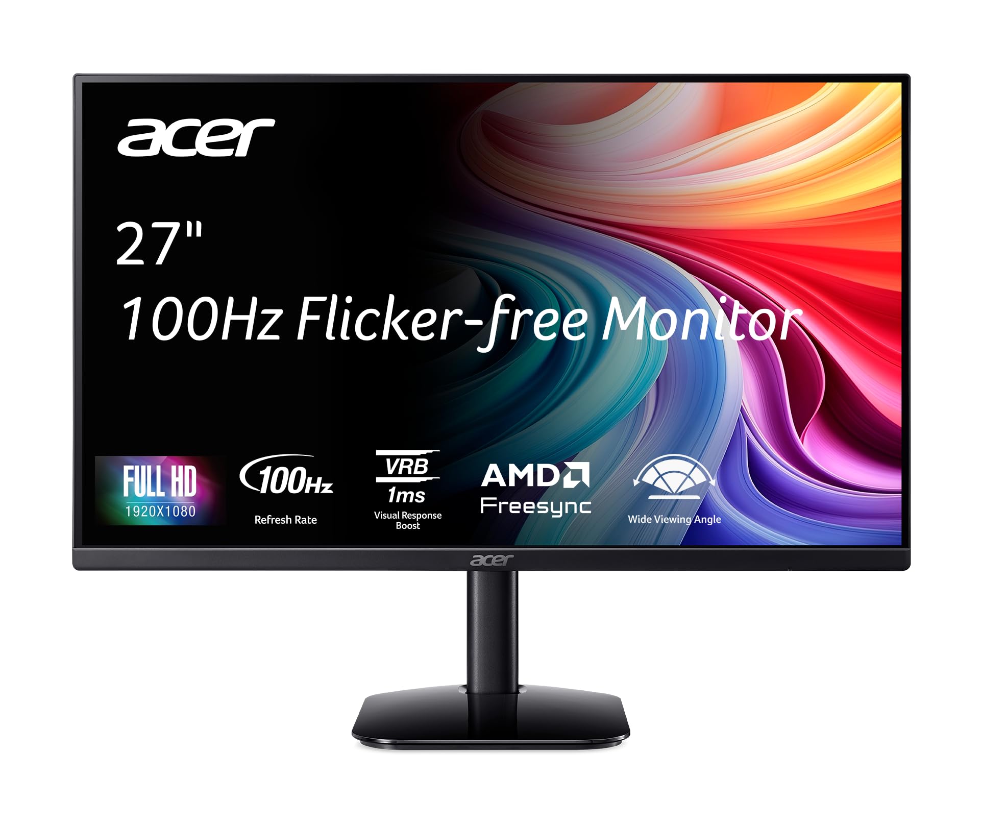 Foto 1 | Monitor Acer Kb272 E0bi Ips Full Hd De 27 Pulgadas, 100 Hz, Amd Freesync - Venta Internacional.