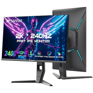 Foto 1 | Monitor Para Juegos Sansui Wqhd De 27 Pulgadas, 240 Hz, 1 Ms, Amd Freesync - Venta Internacional.