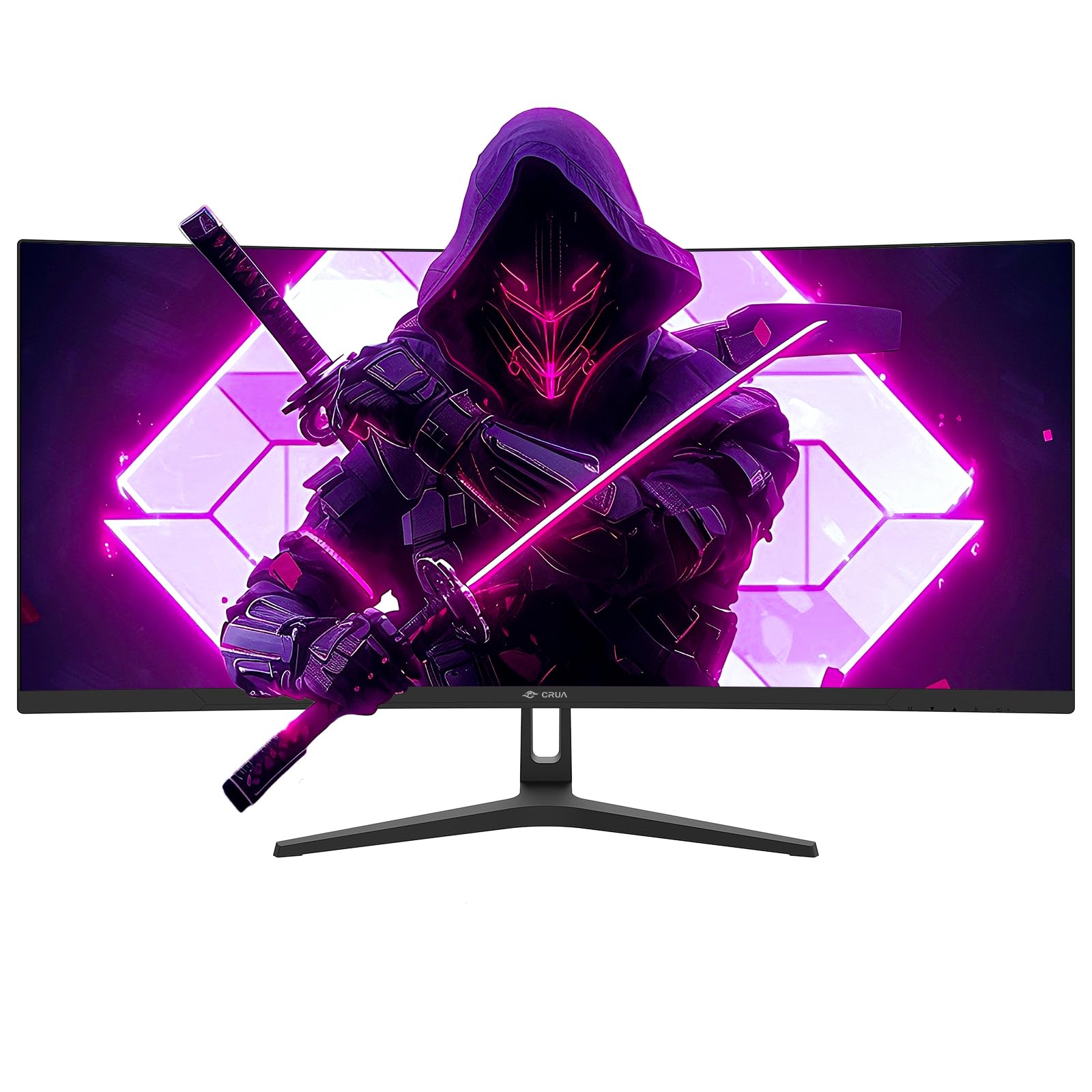 Foto 3 pulgar | Monitor Para Juegos Crua Ultrawide Wqhd De 34 Pulgadas 144 Hz/165 Hz 1500r - Venta Internacional.
