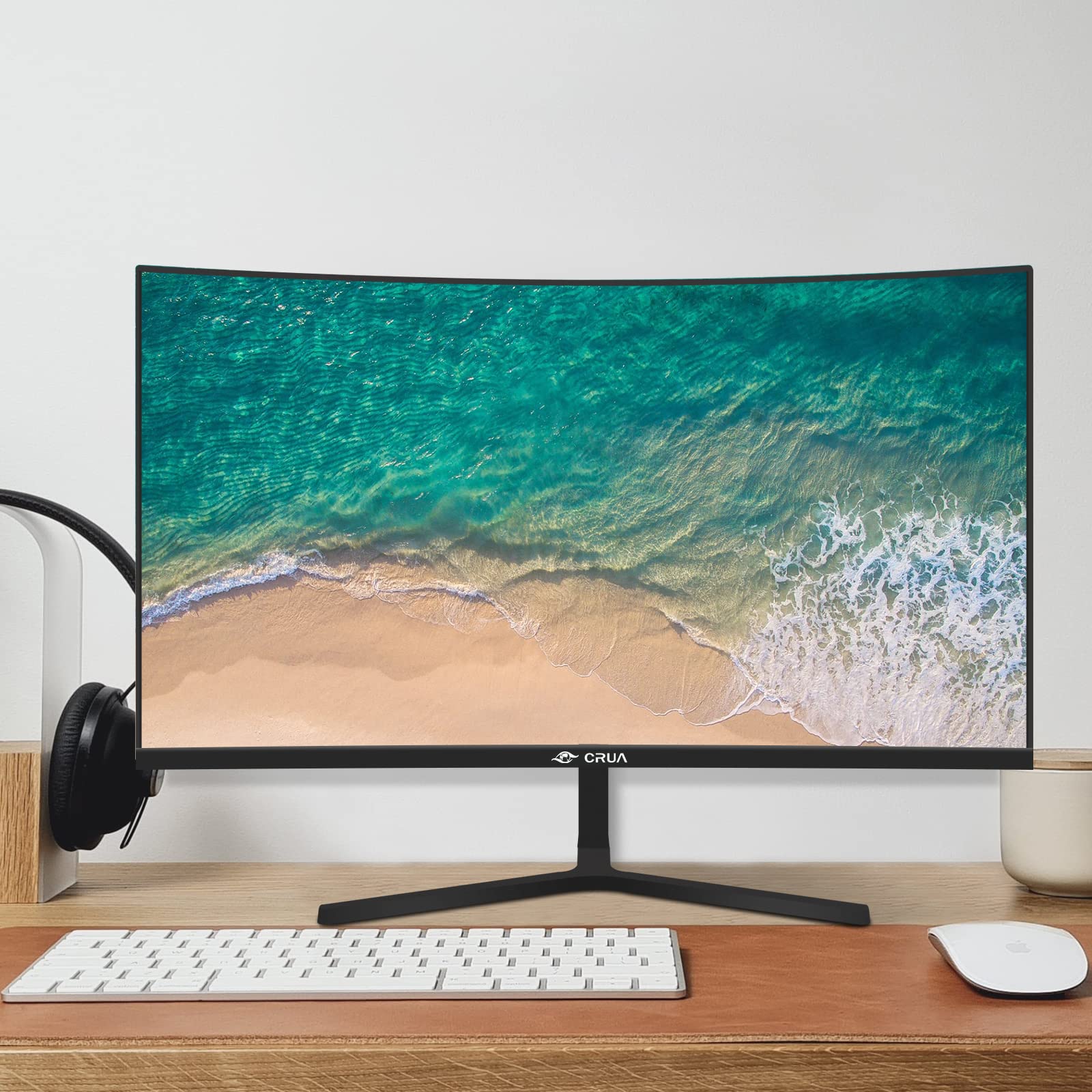 Foto 7 | Monitor Crua 24 Fhd Curvo (1920 X 1080) 2800r 100 Hz 24 Pulgadas - Venta Internacional.