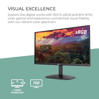 Foto 5 | Monitor Led Aoc 22b2hm2 De 22 Pulgadas Full Hd (1920 X 1080) De 100 Hz - Venta Internacional.