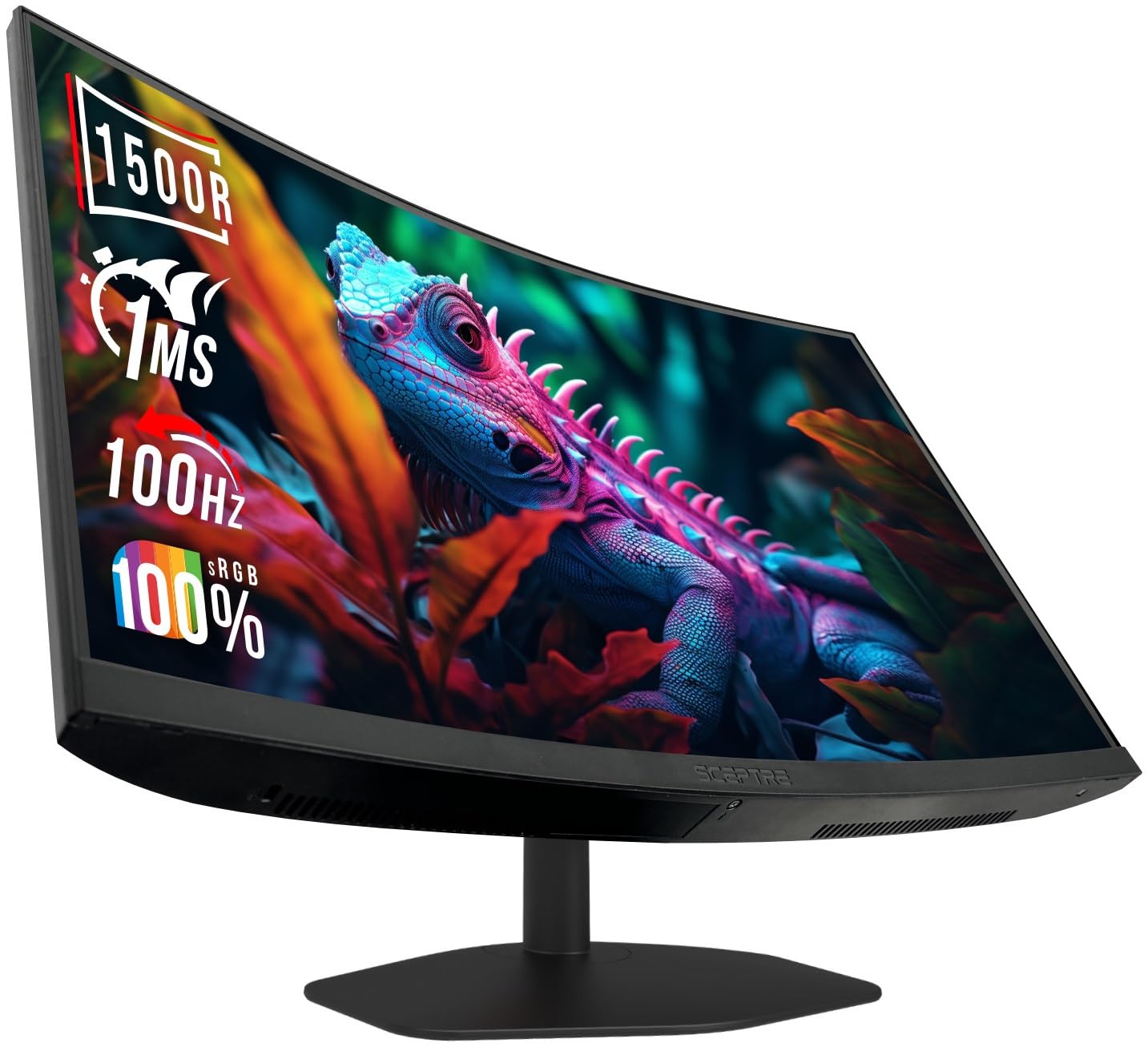 Foto 1 | Monitor Para Juegos Sceptre Curved Displayport 1500r Hdmi De 24 Pulgadas - Venta Internacional.